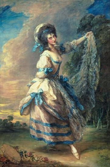 Thomas Gainsborough Portrait of Giovanna Baccelli oil painting image